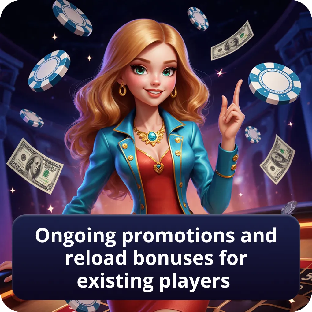 Ongoing Promotions and Reload Bonuses for Existing Players